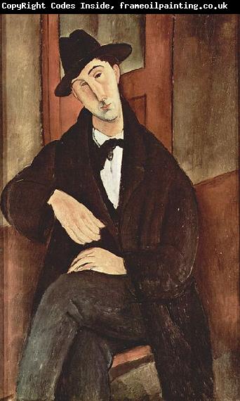 Amedeo Modigliani Portrat des Mario Varfogli